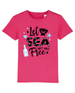 Let the Sea set you Free Tricou mânecă scurtă  Copii Mini Creator