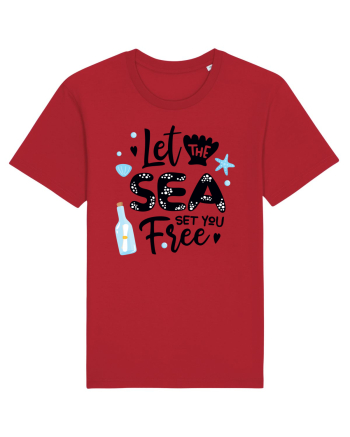 Let the Sea set you Free Red