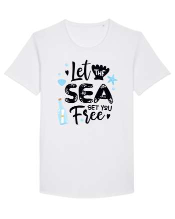 Let the Sea set you Free White