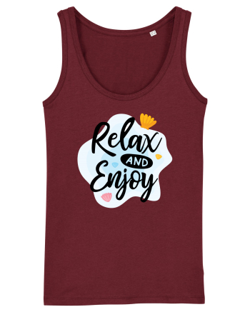 Relax and Enjoy Burgundy