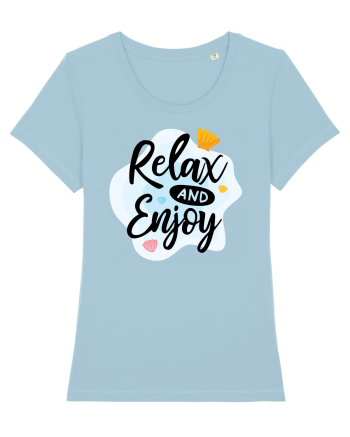 Relax and Enjoy Sky Blue