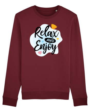 Relax and Enjoy Burgundy