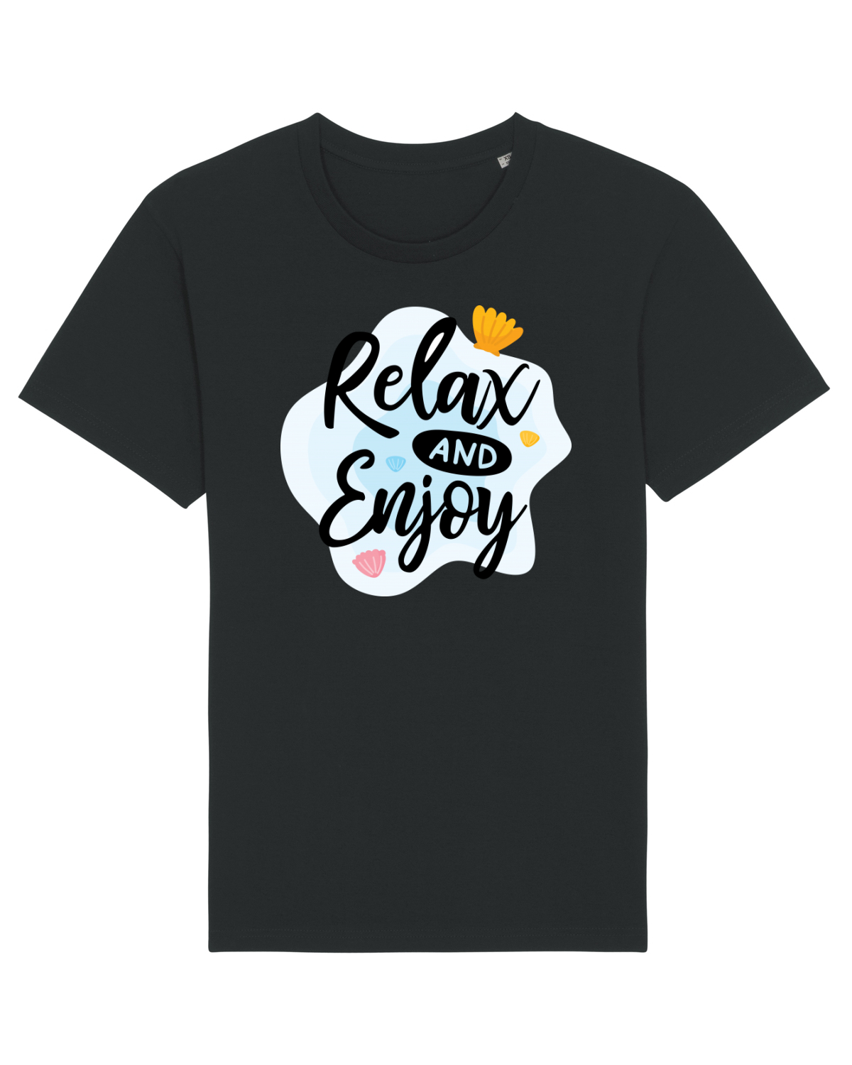 Tricou mânecă scurtă Unisex Rocker Black