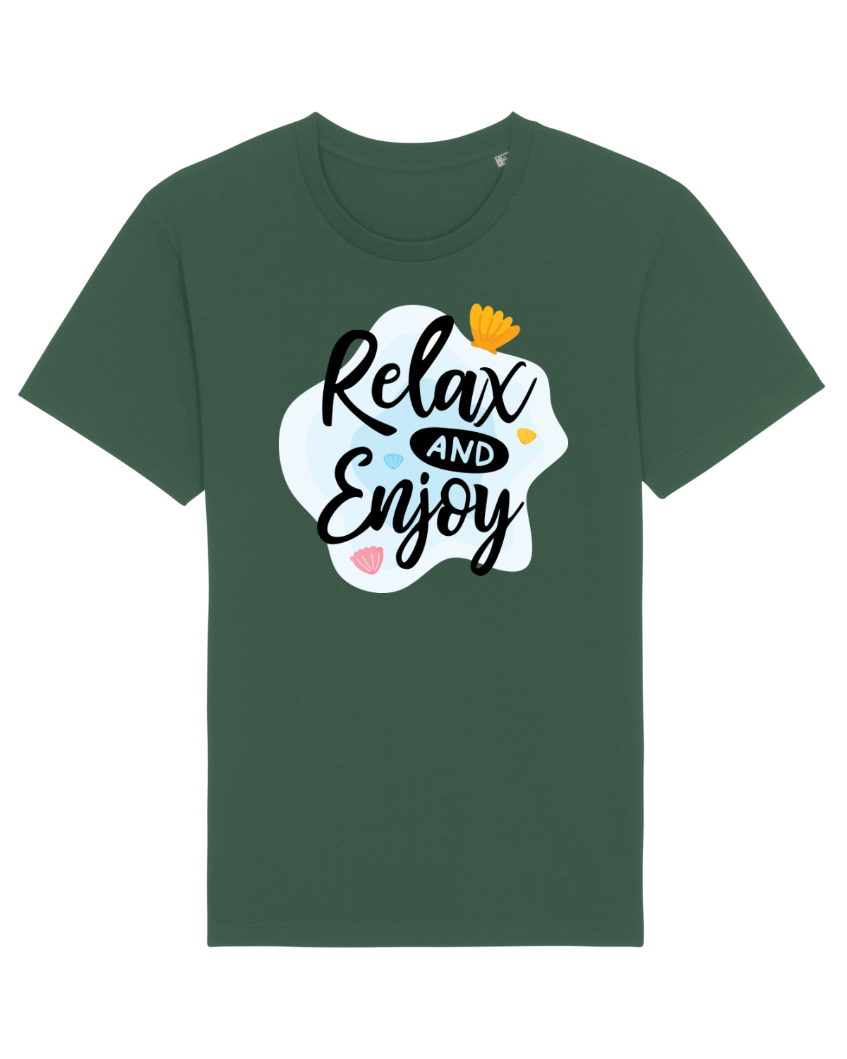 Tricou mânecă scurtă Unisex Rocker Bottle Green