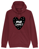 I Love Summer Hanorac cu fermoar Unisex Connector