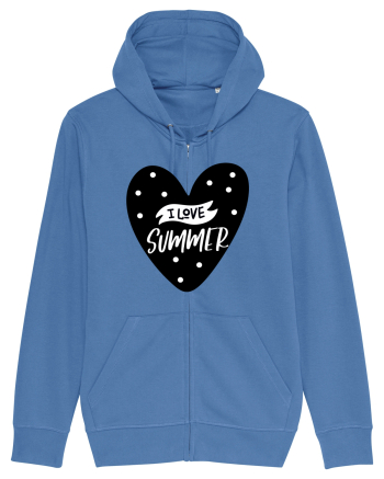 I Love Summer Bright Blue