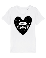 I Love Summer Tricou mânecă scurtă  Copii Mini Creator