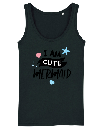 I am a Cute Mermaid Black