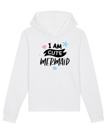 I am a Cute Mermaid White