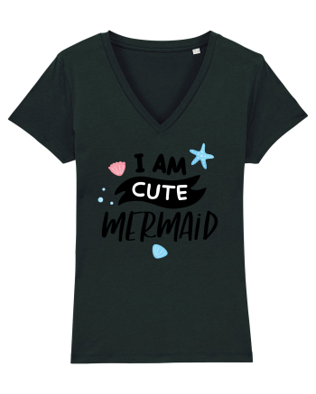 I am a Cute Mermaid Black