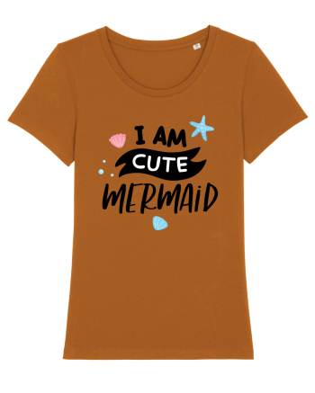 I am a Cute Mermaid Roasted Orange