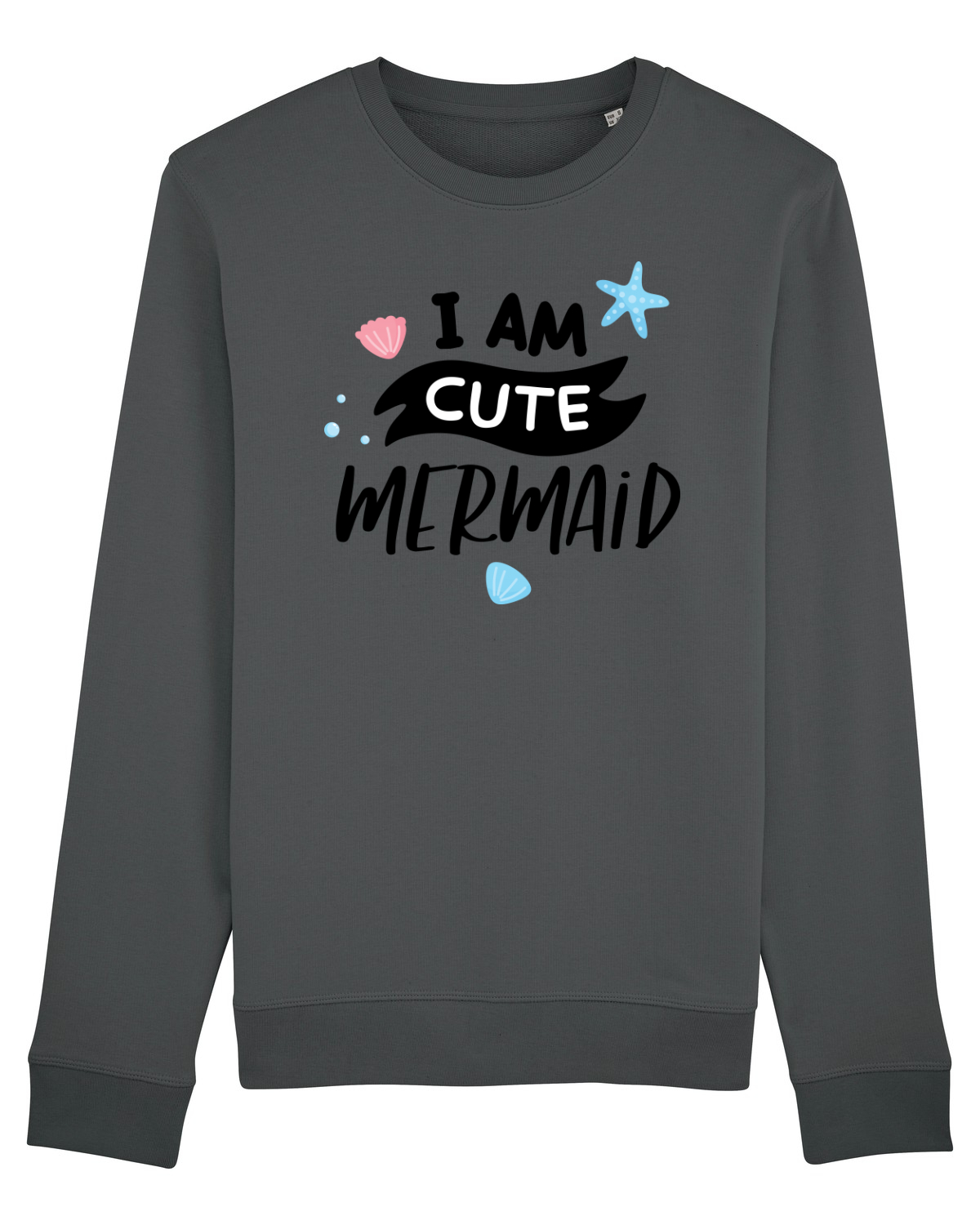 Bluză mânecă lungă Unisex Rise Anthracite
