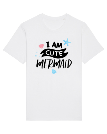 I am a Cute Mermaid White