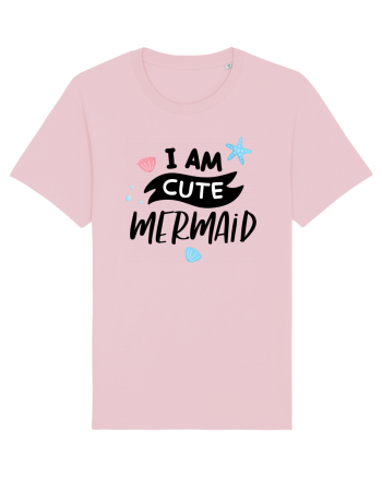 I am a Cute Mermaid Cotton Pink