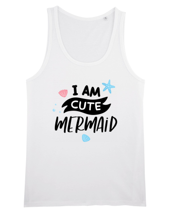 I am a Cute Mermaid White