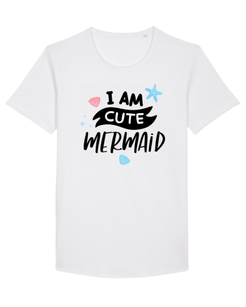 I am a Cute Mermaid White