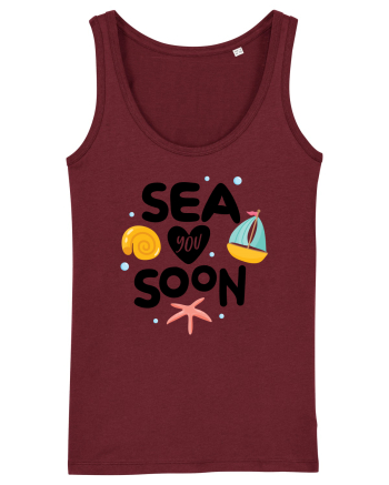 Sea You Soon Burgundy