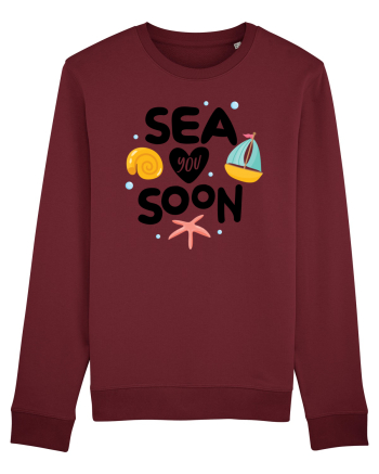 Sea You Soon Burgundy