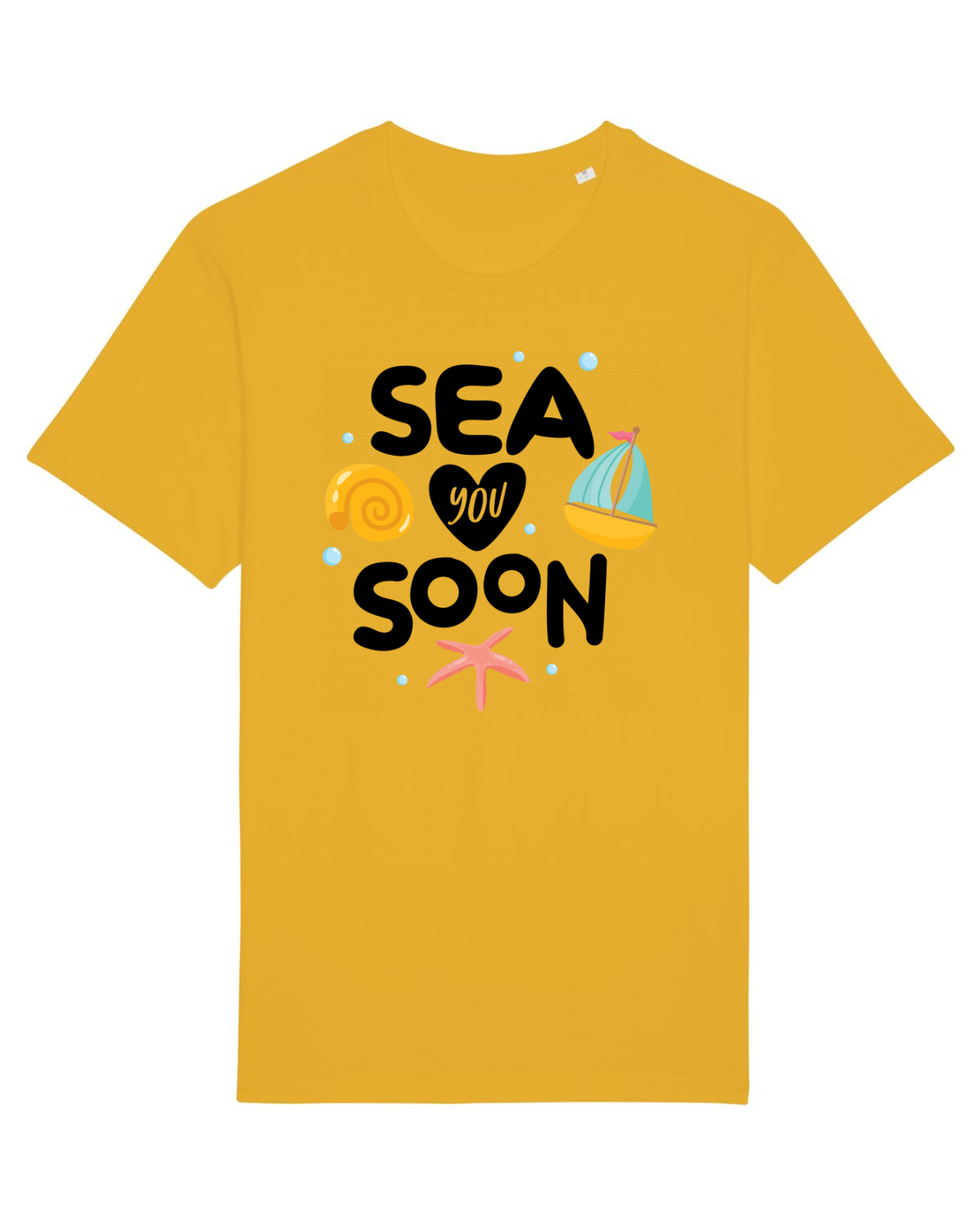 Tricou mânecă scurtă Unisex Rocker Spectra Yellow