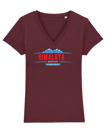 Himalaya Mountain Burgundy