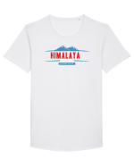 Himalaya Mountain Tricou mânecă scurtă guler larg Bărbat Skater