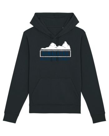 Himalayas Mountain Summit Black