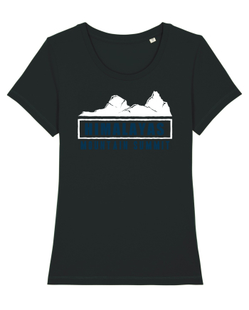 Himalayas Mountain Summit Black