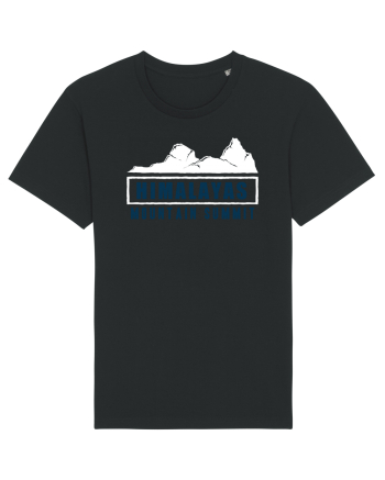 Himalayas Mountain Summit Black