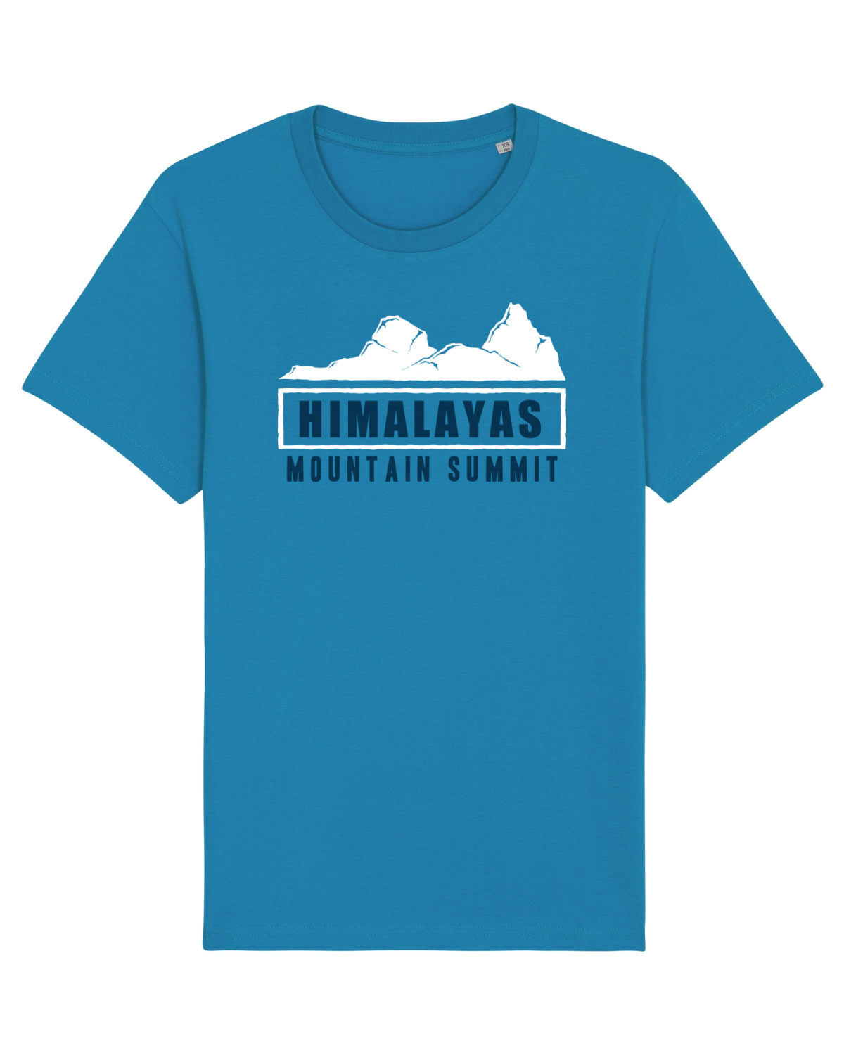 Tricou mânecă scurtă Unisex Rocker Azur