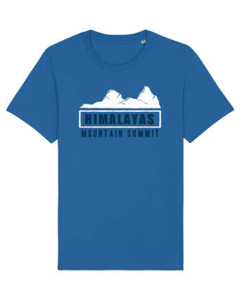 Himalayas Mountain Summit Royal Blue