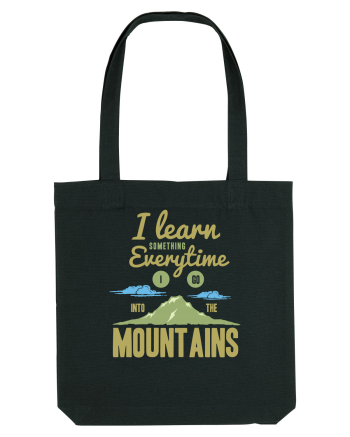 Learn From The Mountains Black