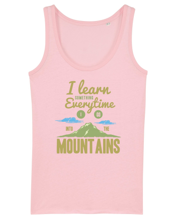 Learn From The Mountains Cotton Pink