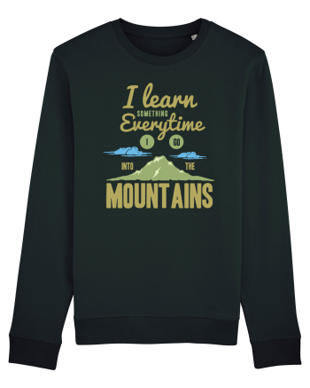 Learn From The Mountains Black