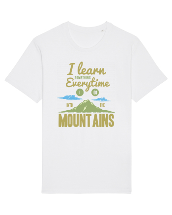 Learn From The Mountains White