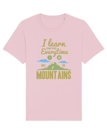 Learn From The Mountains Cotton Pink
