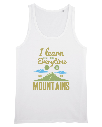 Learn From The Mountains White