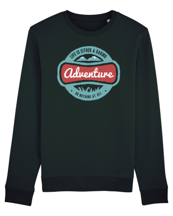 Life Is Adventure Black