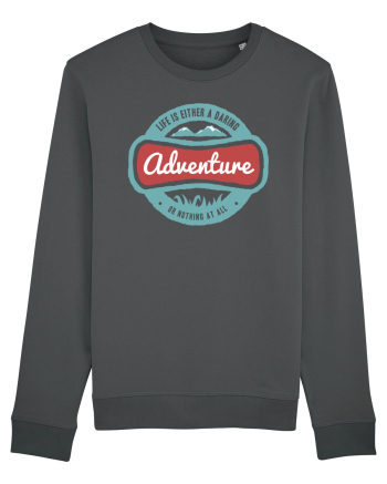 Life Is Adventure Anthracite