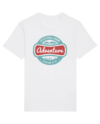 Life Is Adventure White