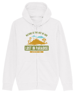 Lost in Paradise Hanorac cu fermoar Unisex Connector