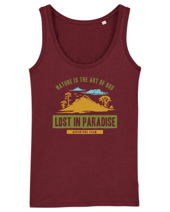 Lost in Paradise Burgundy