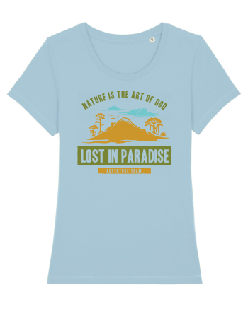 Lost in Paradise Sky Blue