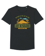 Lost in Paradise Tricou mânecă scurtă guler larg Bărbat Skater