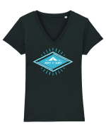Make a Camp! Tricou mânecă scurtă guler V Damă Evoker