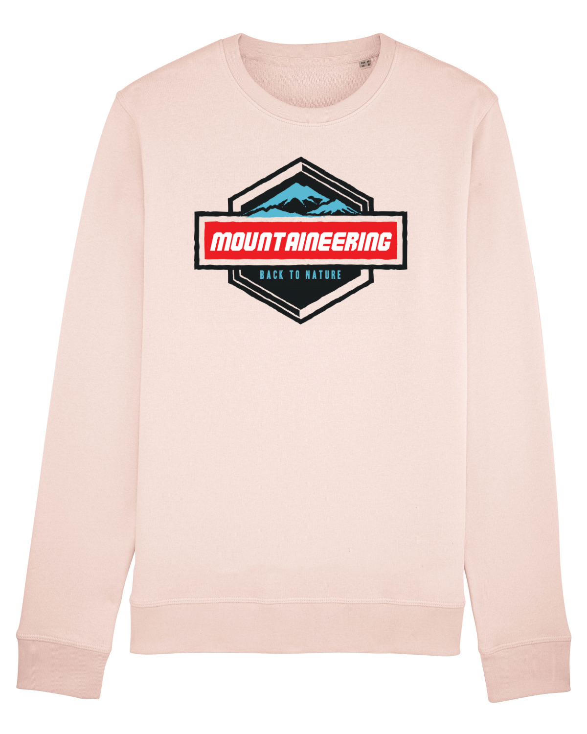Bluză mânecă lungă Unisex Rise Candy Pink
