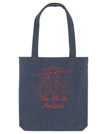 Take me To the Mountains Midnight Blue