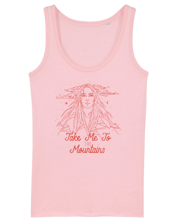 Take me To the Mountains Cotton Pink