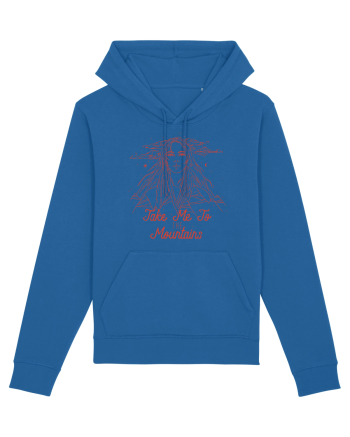 Take me To the Mountains Royal Blue