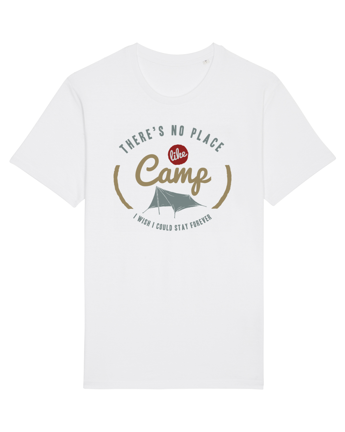 Tricou mânecă scurtă Unisex Rocker White