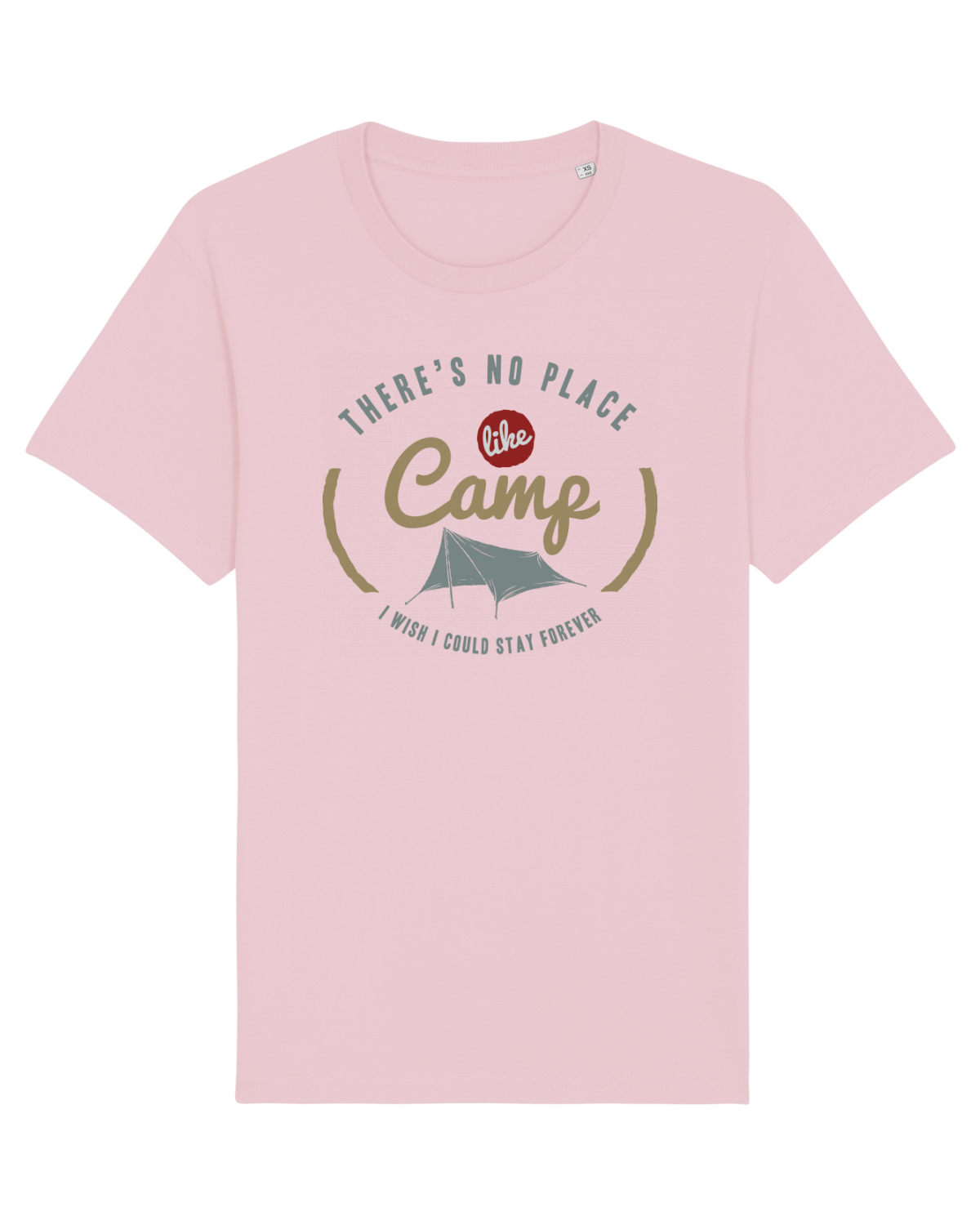 Tricou mânecă scurtă Unisex Rocker Cotton Pink